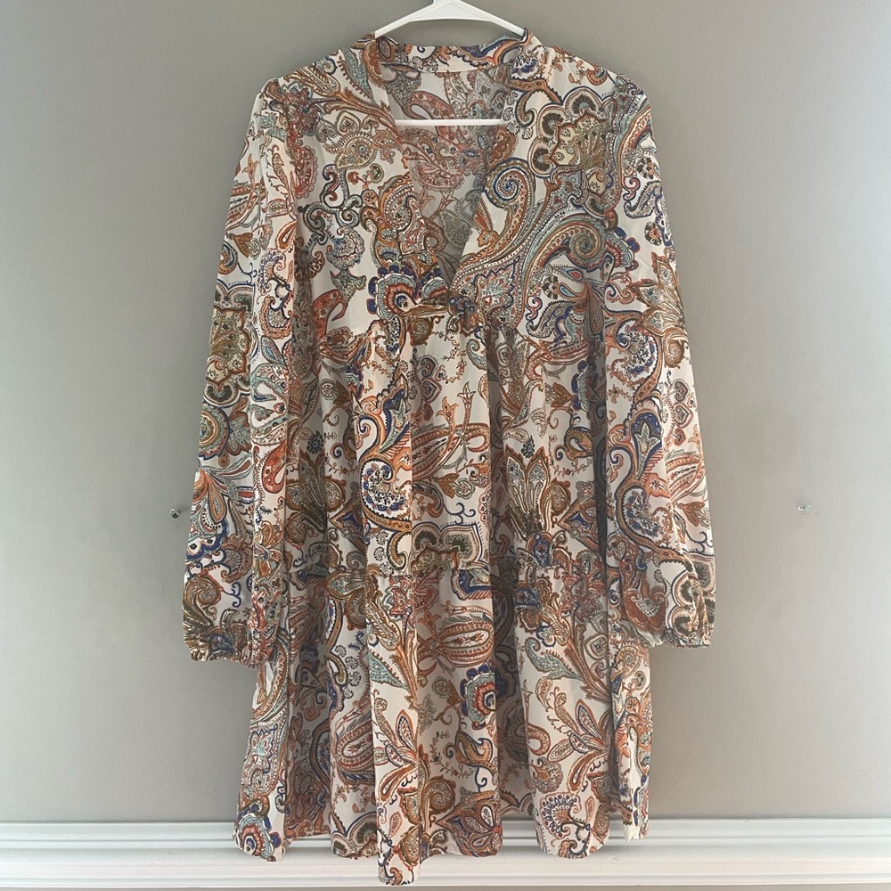 Paisley Flowy Dress